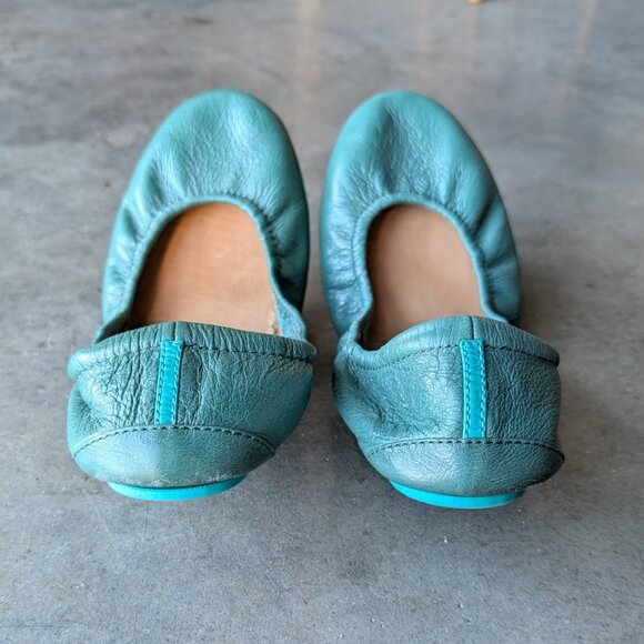 Tieks Pacific Green Ballet Flat size 8 - Picture 5 of 12